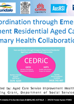 Colleen Johnston - Care coordination through Emergency Department Residential Aged Care and Primary Health Collaboration